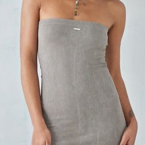 Urban Outfitters - BDG Acid Washed Bandeau Midi Dress